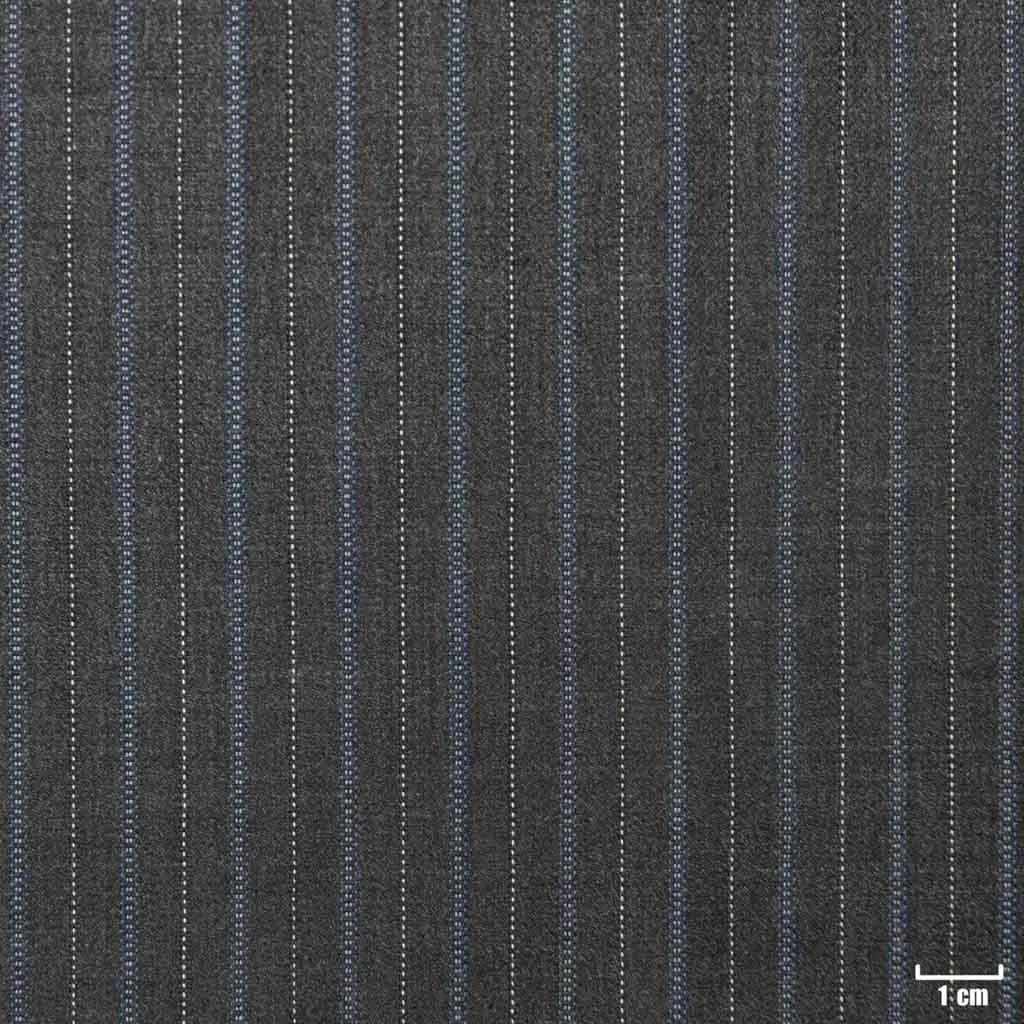 GREY, BLUE STRIPES - Image 1