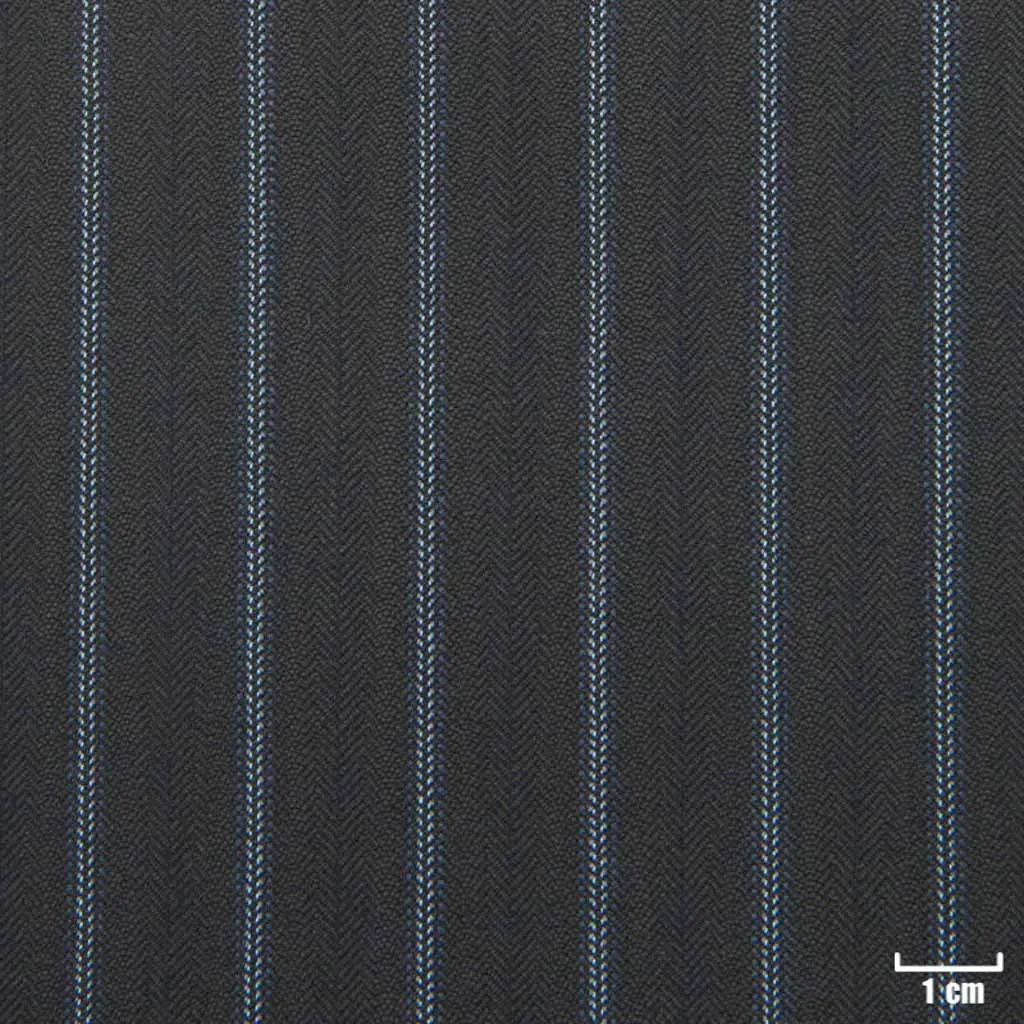NAVY, QRADRUPLE DOTTED BLUE STRIPES - Image 1