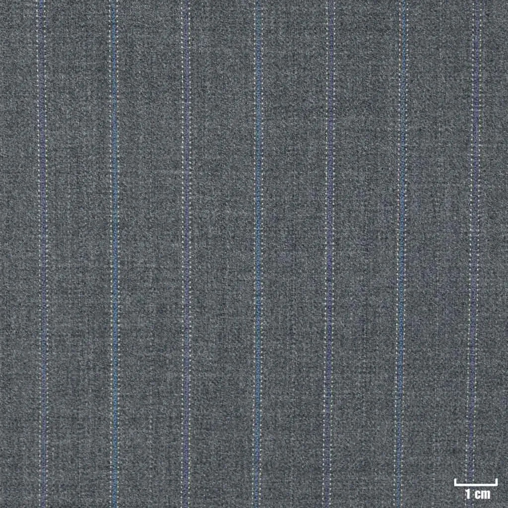 GREY, BLUE STRIPES - Image 1