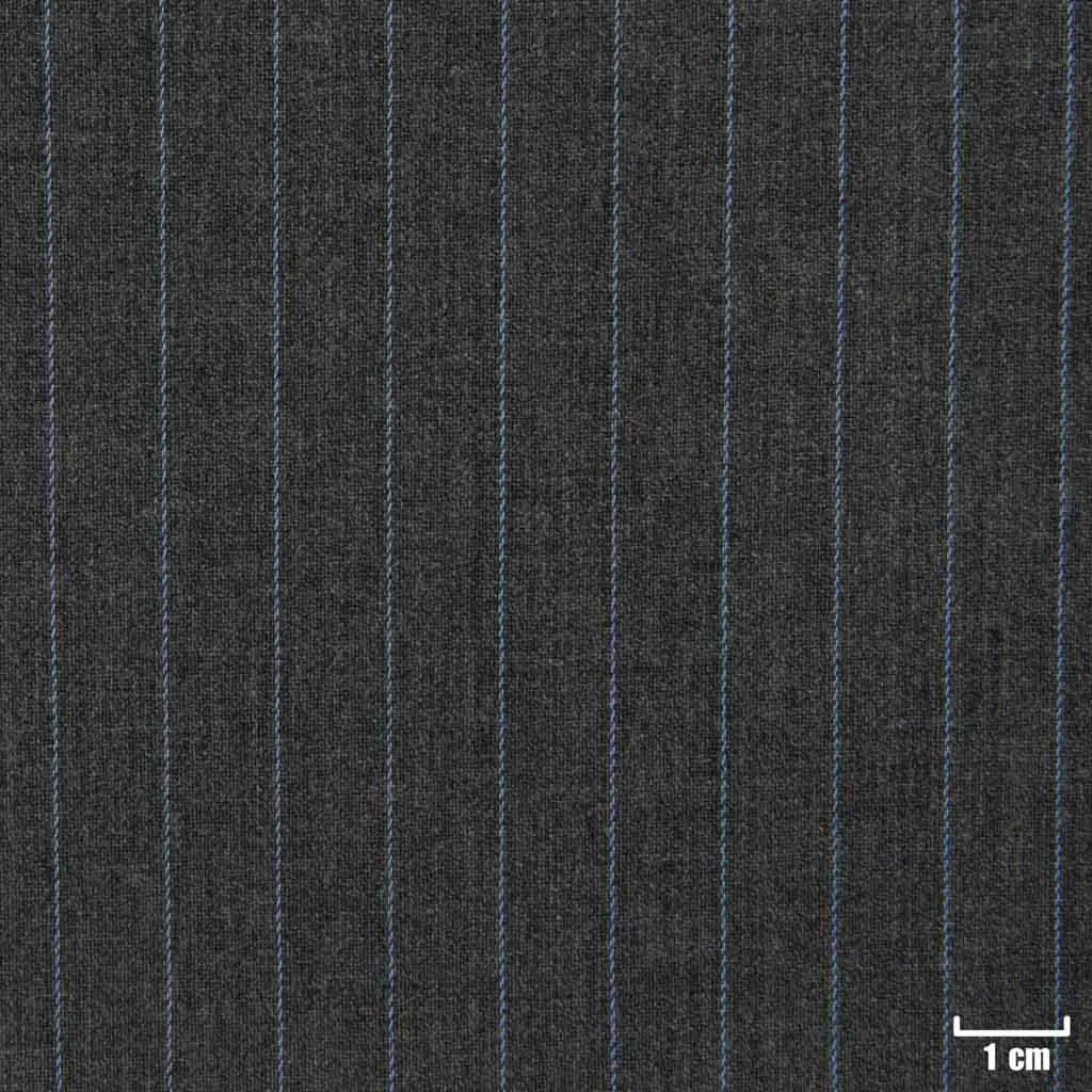 LIGHT GREY, BLUE STRIPES - Image 1