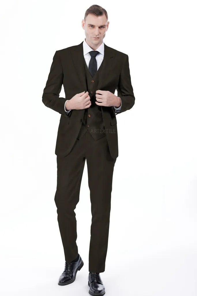 DARK BROWN, PLAIN - Image 2