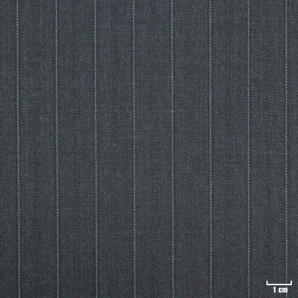 DARK GREY, BLUE STRIPES - Image 1