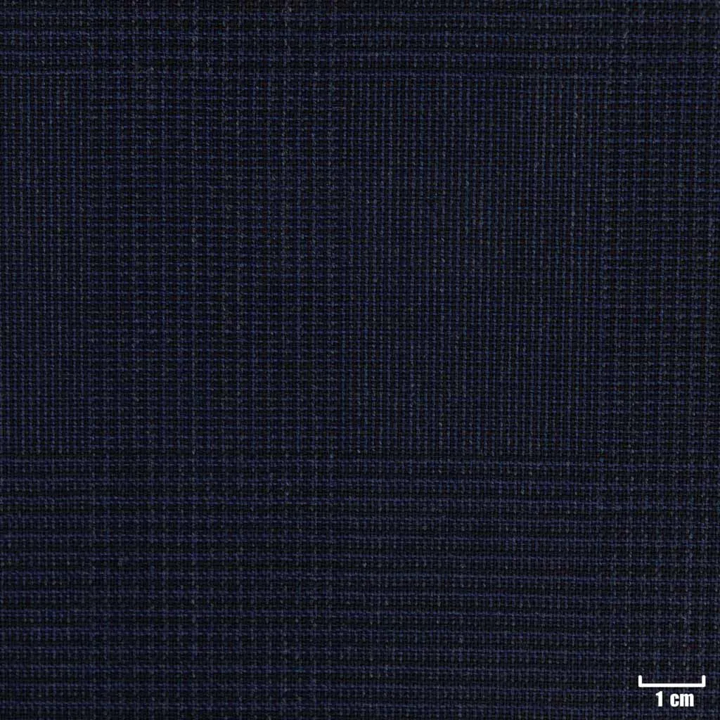 DARK BLUE, BIG CHECKS (4PLY) - Image 1