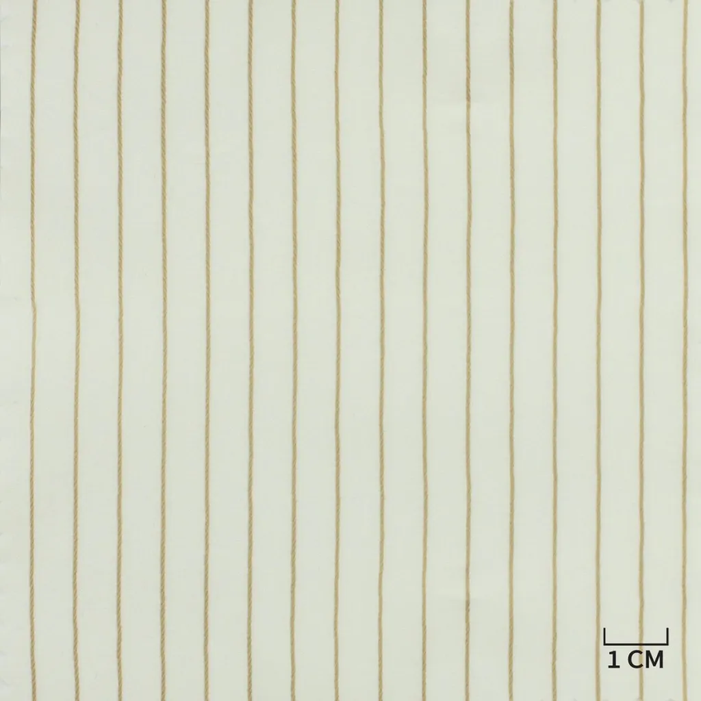 WHITE, KHAKI STRIPES - Image 1