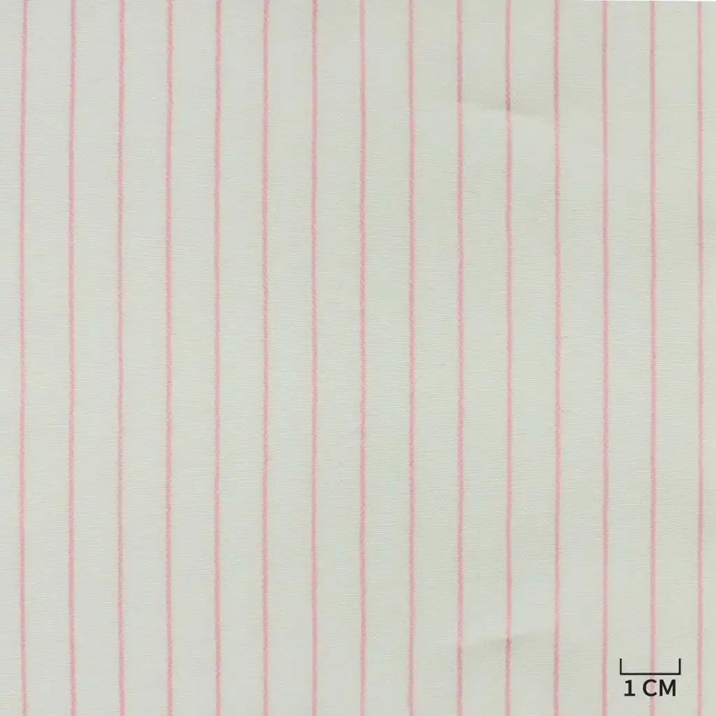WHITE, PINK STRIPES - Image 1