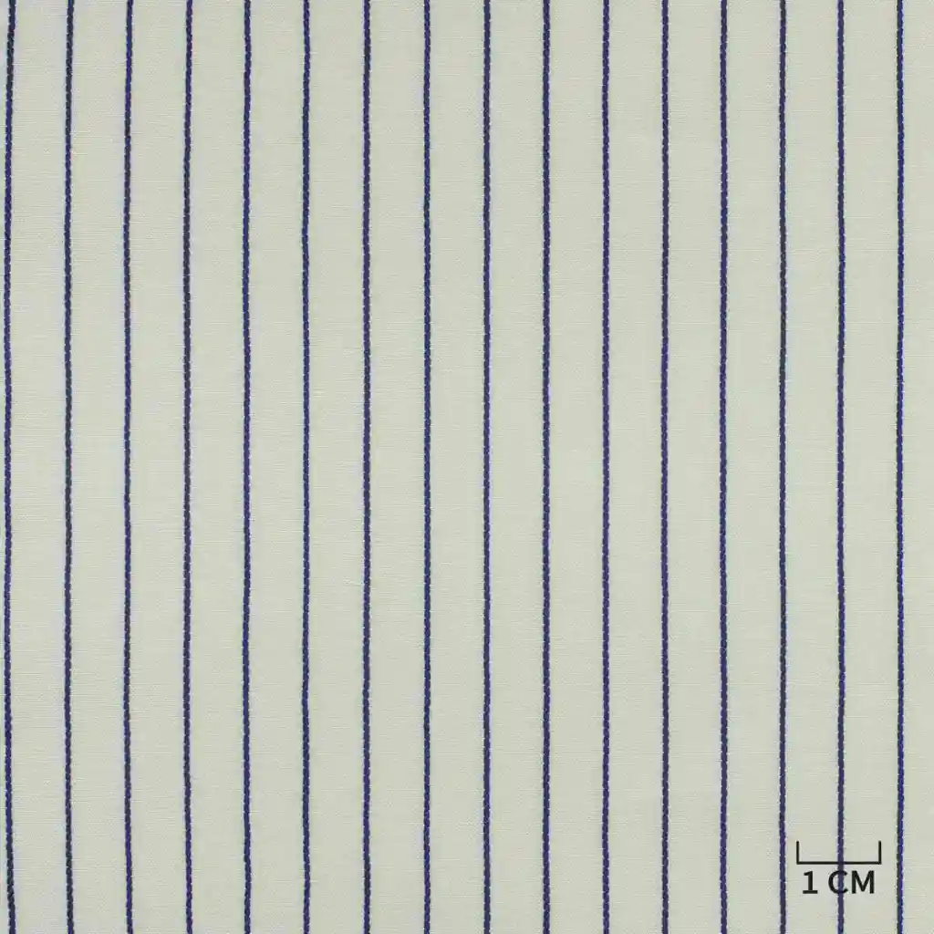 WHITE, BLUE STRIPES - Image 1