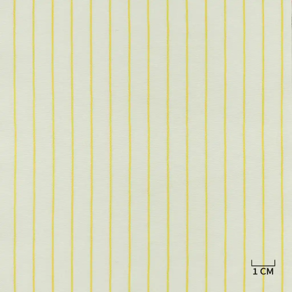WHITE, YELLOW STRIPES - Image 1