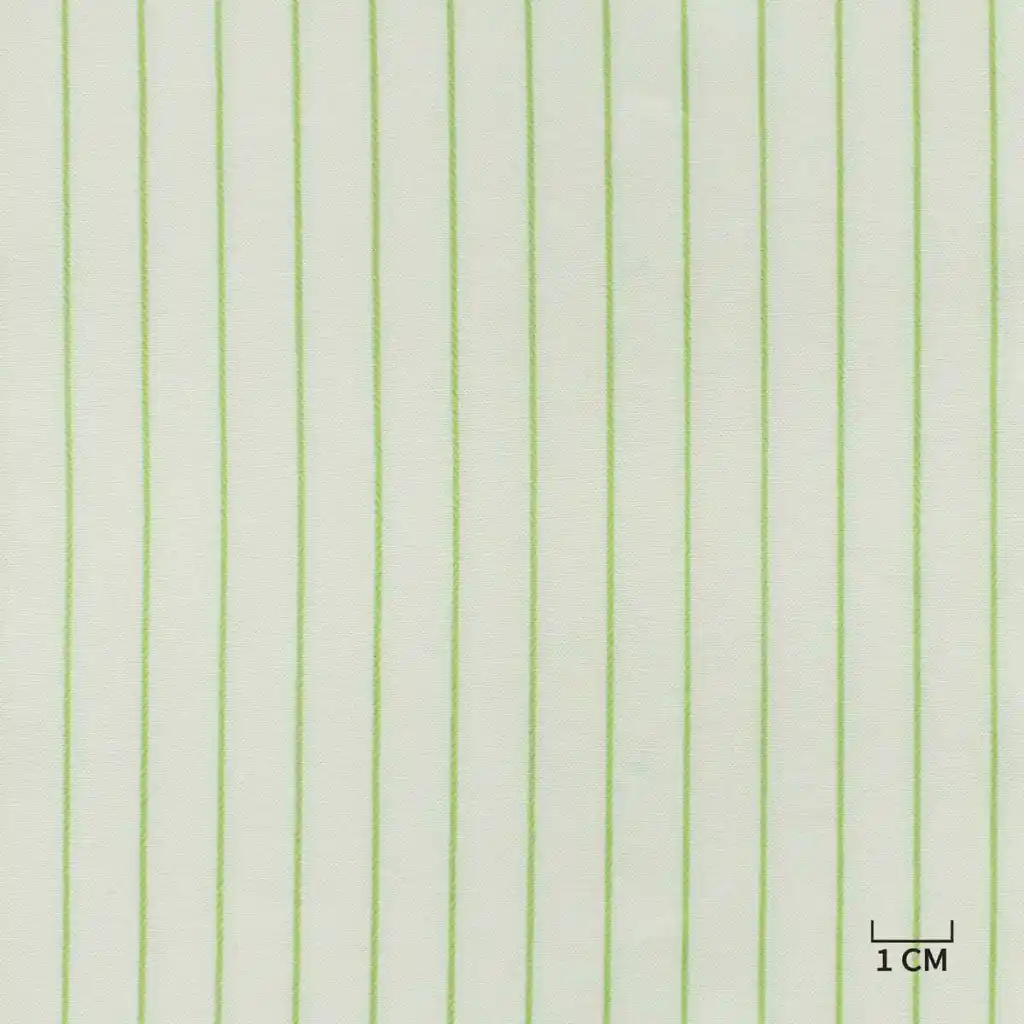 WHITE, GREEN STRIPES - Image 1