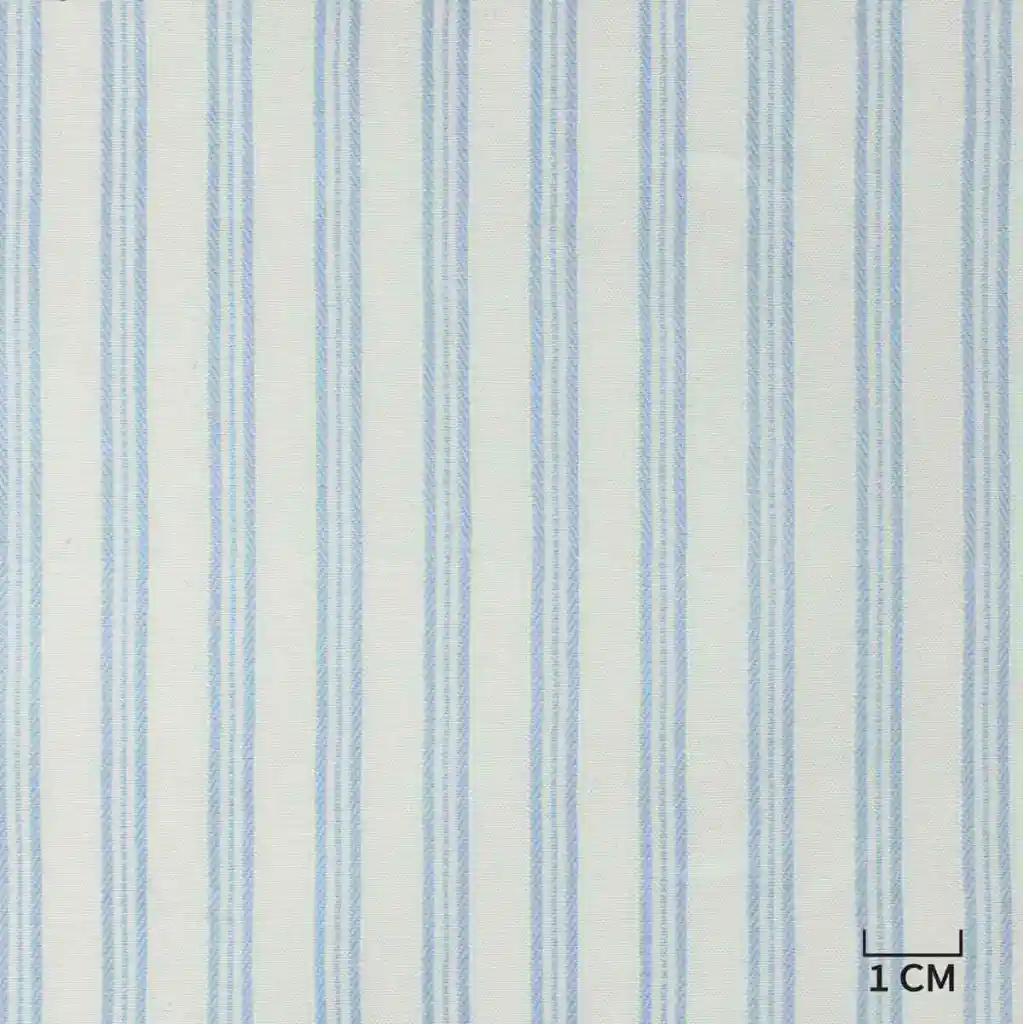 WHITE, BLUE STRIPES - Image 1