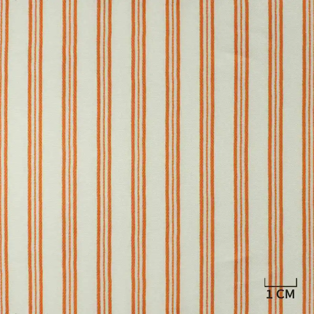 WHITE, ORANGE STRIPES - Image 1