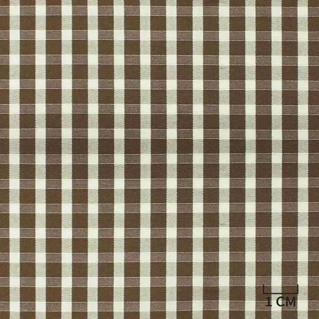 WHITE/BROWN, CHECKS - Image 1