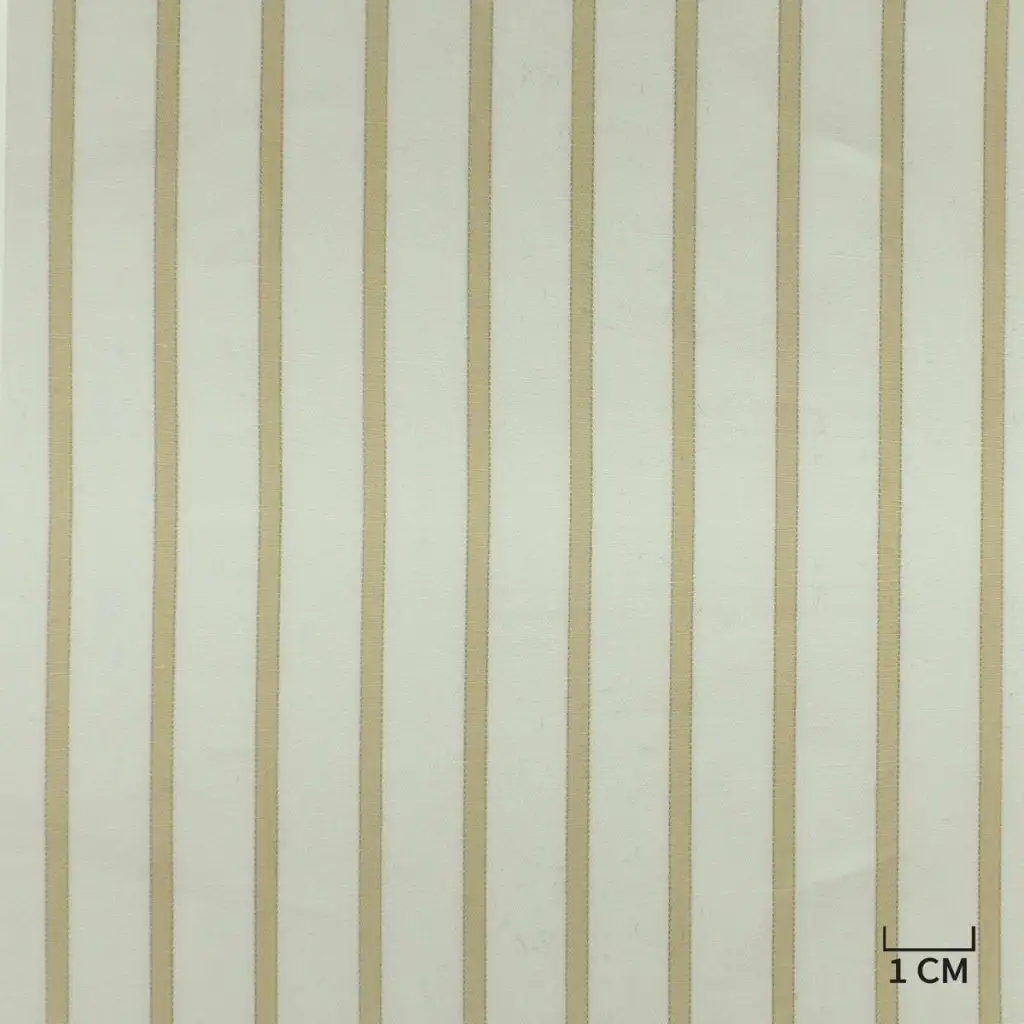 WHITE, KHAKI STRIPES - Image 1