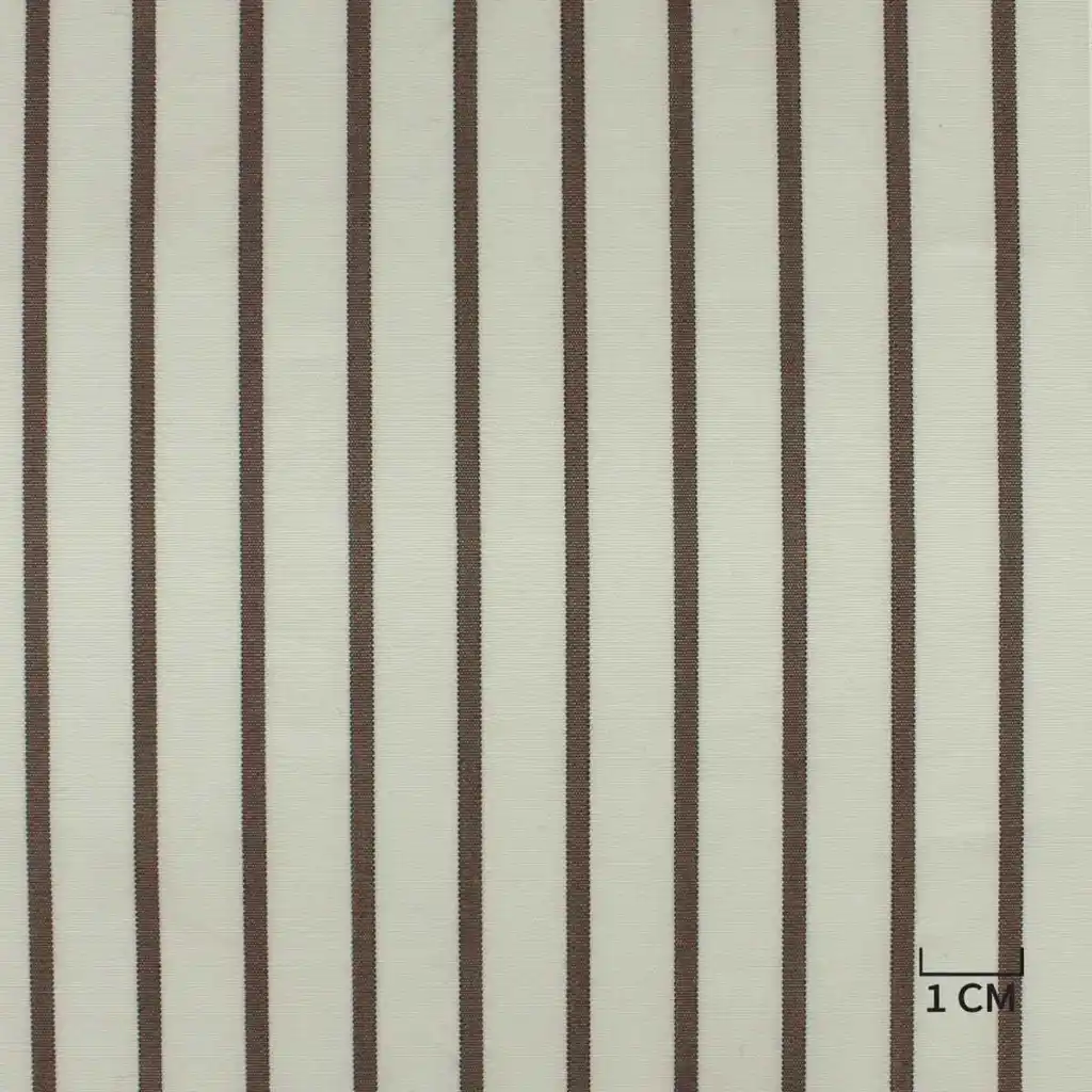 WHITE, BROWN STRIPES - Image 1