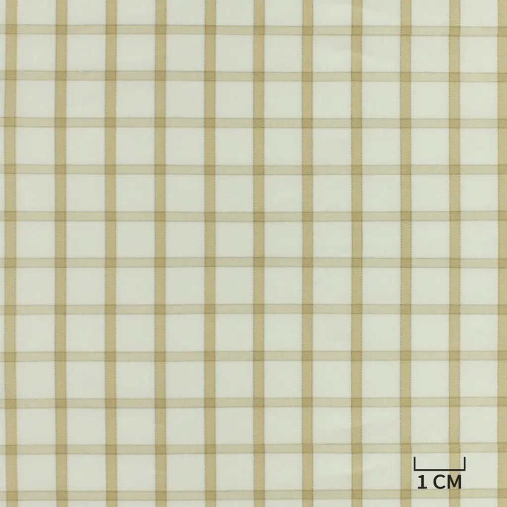 WHITE, TAN CHECKS - Image 1
