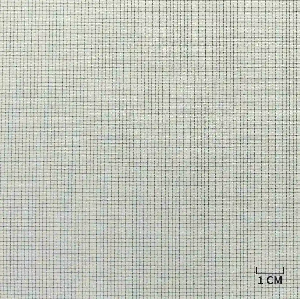 WHITE, GREEN CHECKS - Image 1