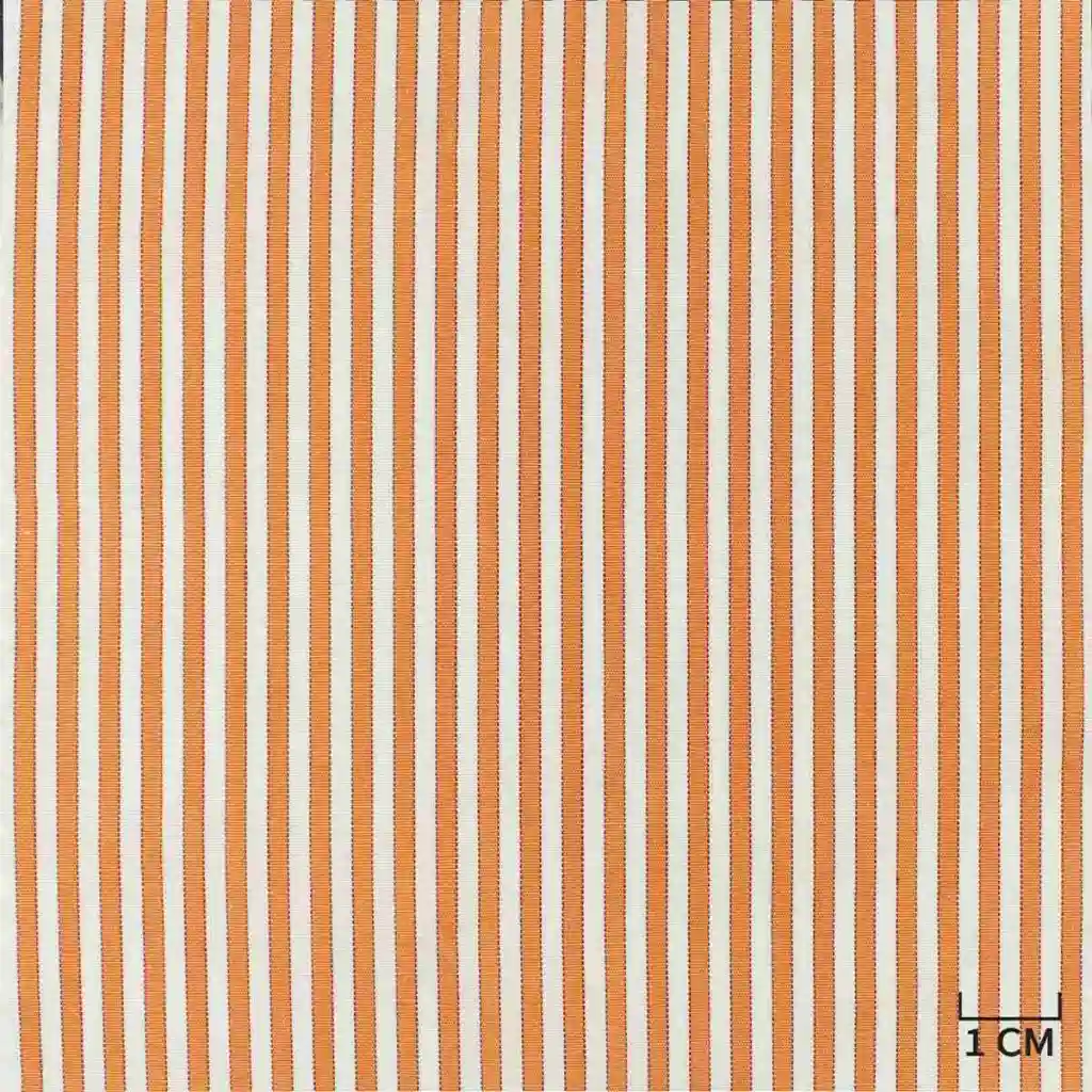 WHITE/ORANGE STRIPES - Image 1