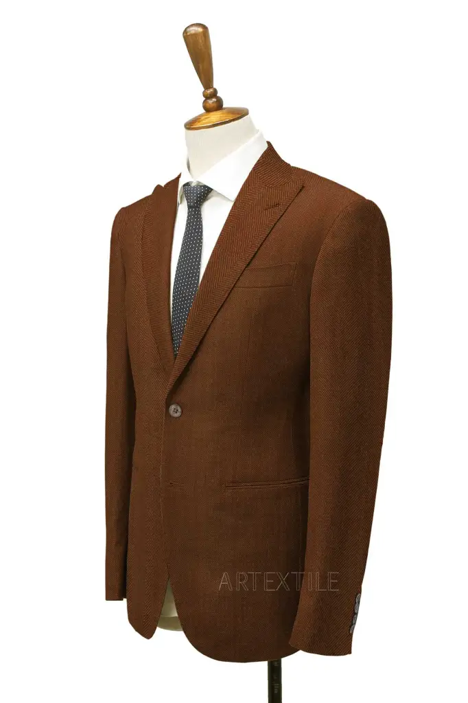 ORANGE, HERRINGBONE - Image 2