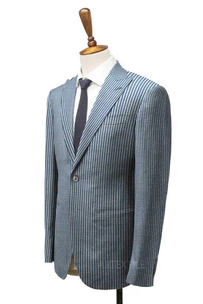 BLUE, STRIPES, SEERSUCKER - Image 2