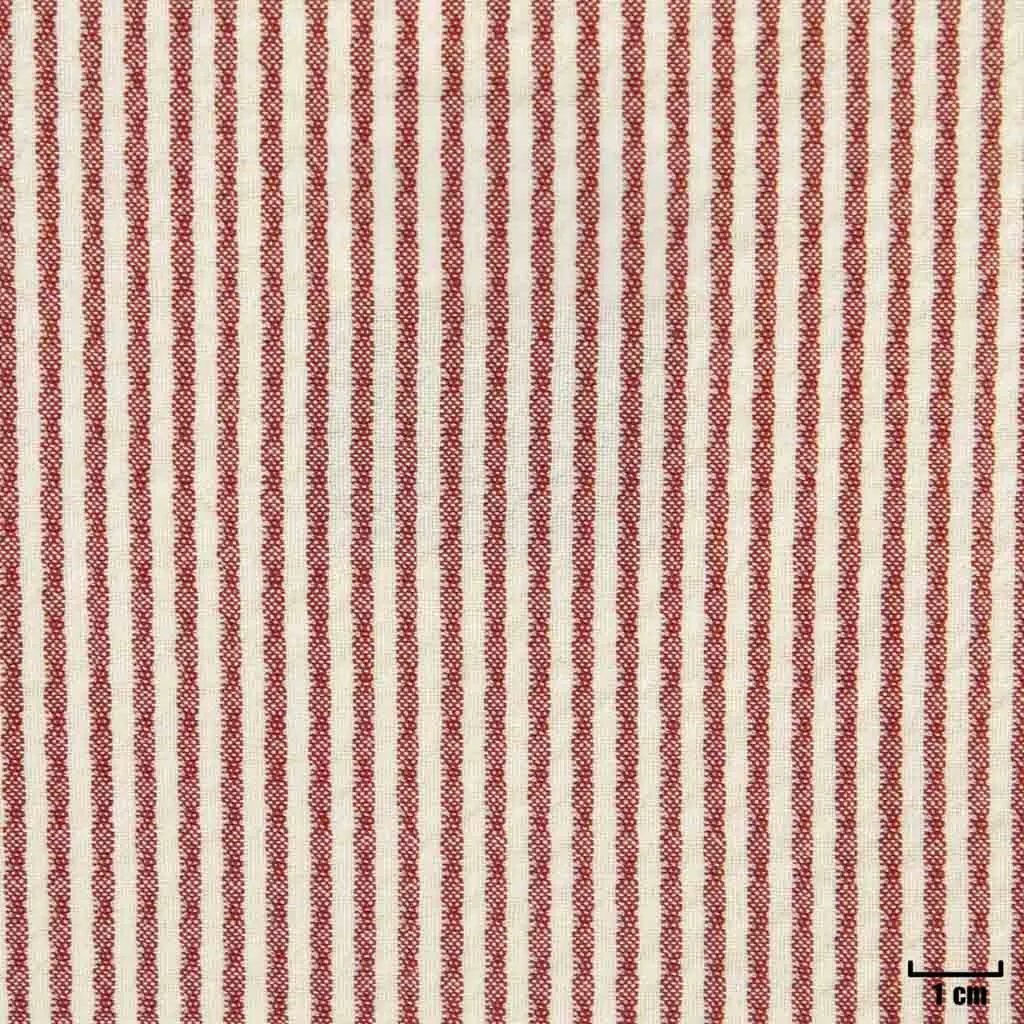 BURGUNDY, STRIPES, SEERSUCKER