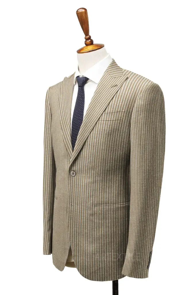 TAN, STRIPES, SEERSUCKER - Image 2