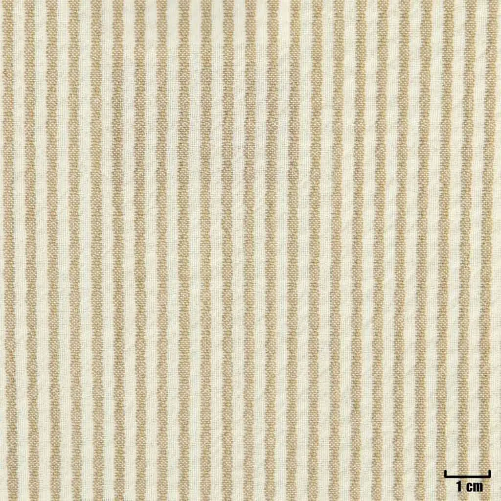 TAN, STRIPES, SEERSUCKER