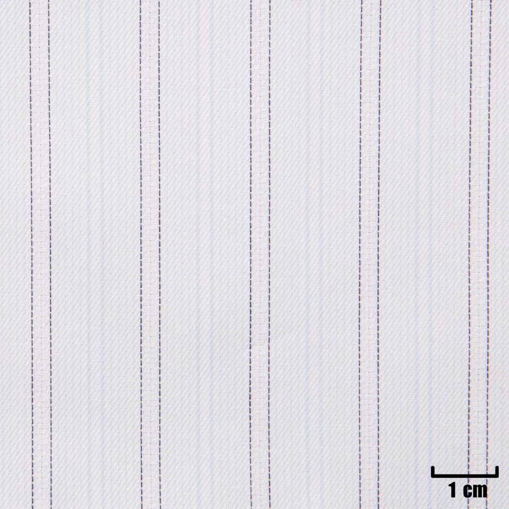 WHITE, BLACK/BLUE STRIPES - Image 1