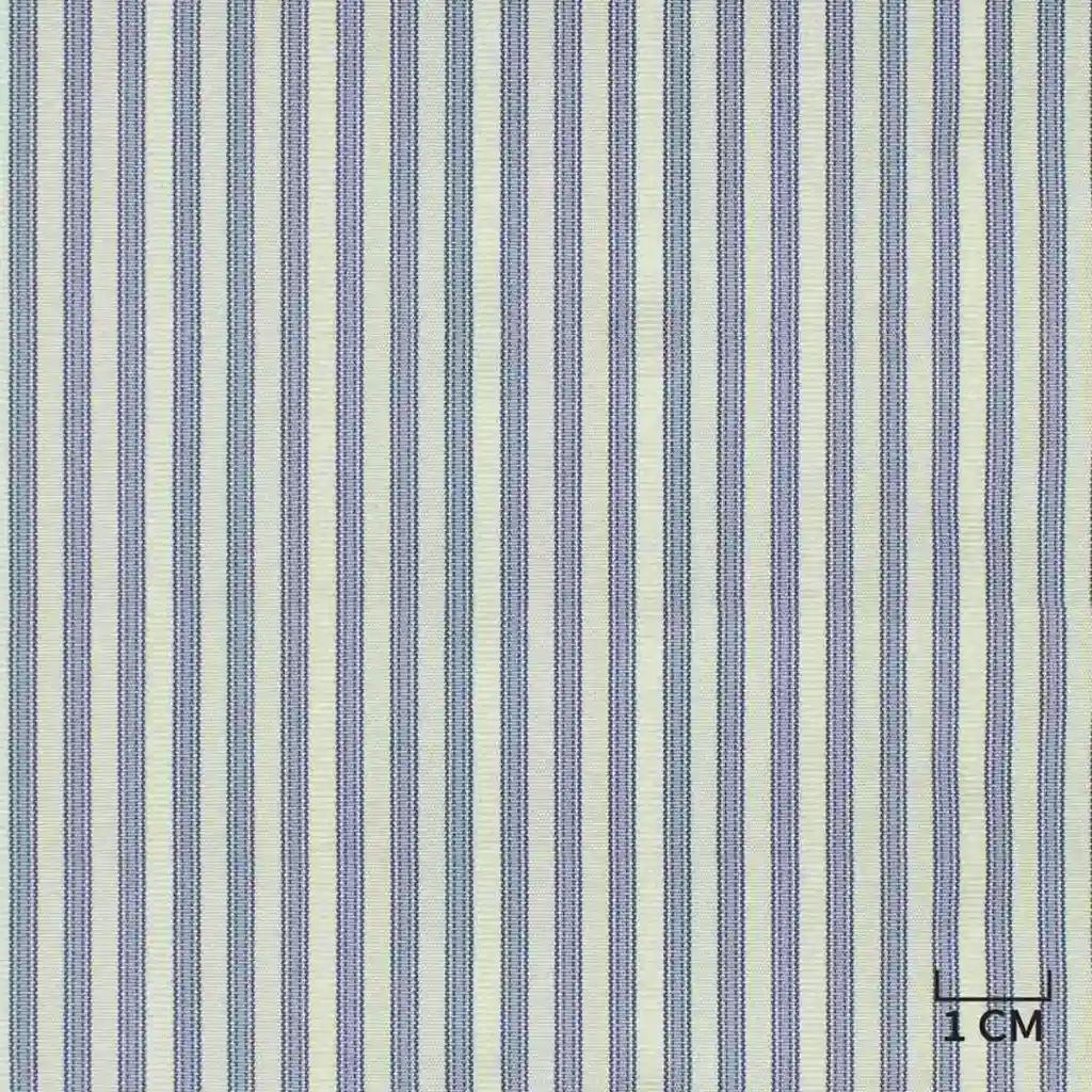 OFF WHITE, BLUE STRIPE - Image 1
