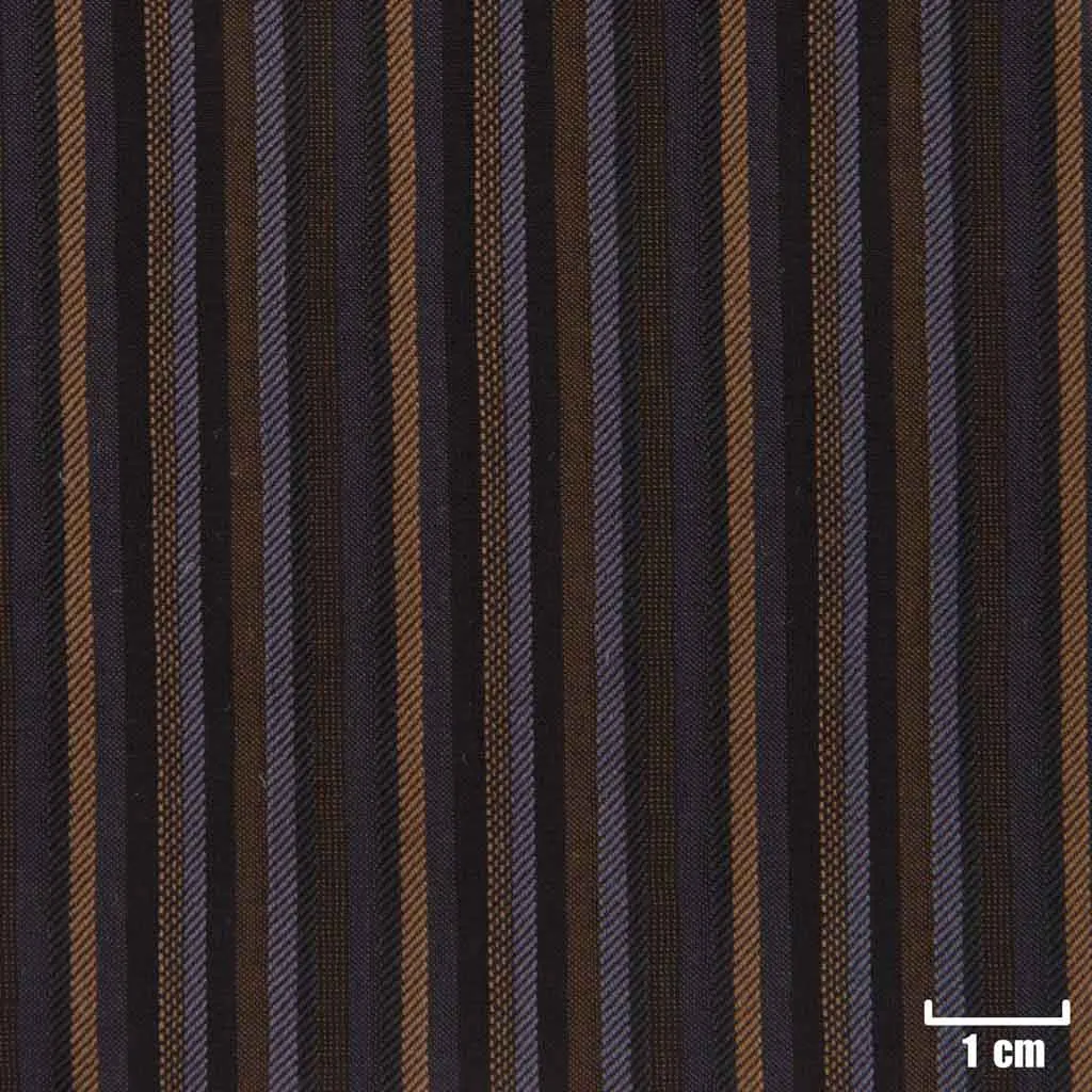 BLACK, BROWN/PURPLE STRIPES - Image 1