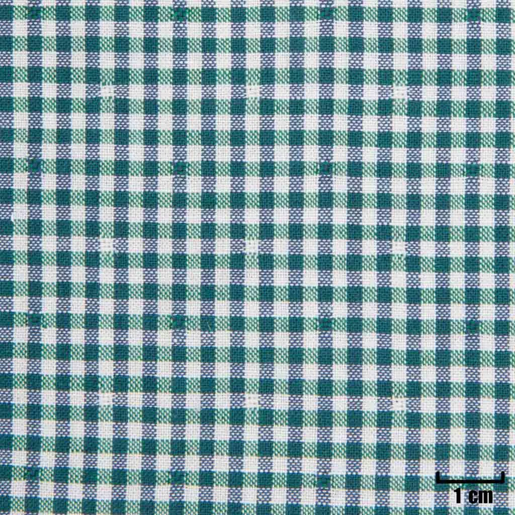 MIXED WHITE/GREEN, CHECKS - Image 1