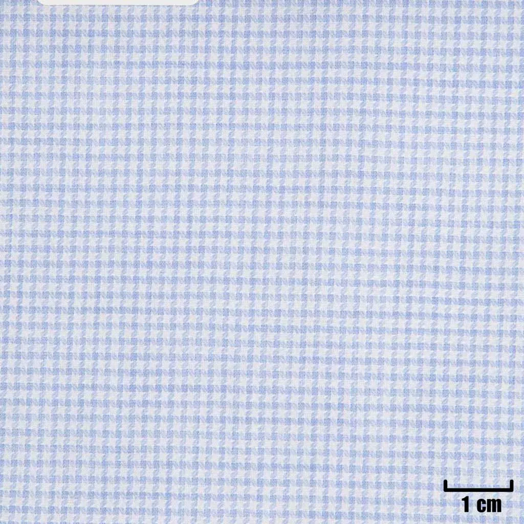 WHITE, BLUE HOUNDSTOOTH - Image 1