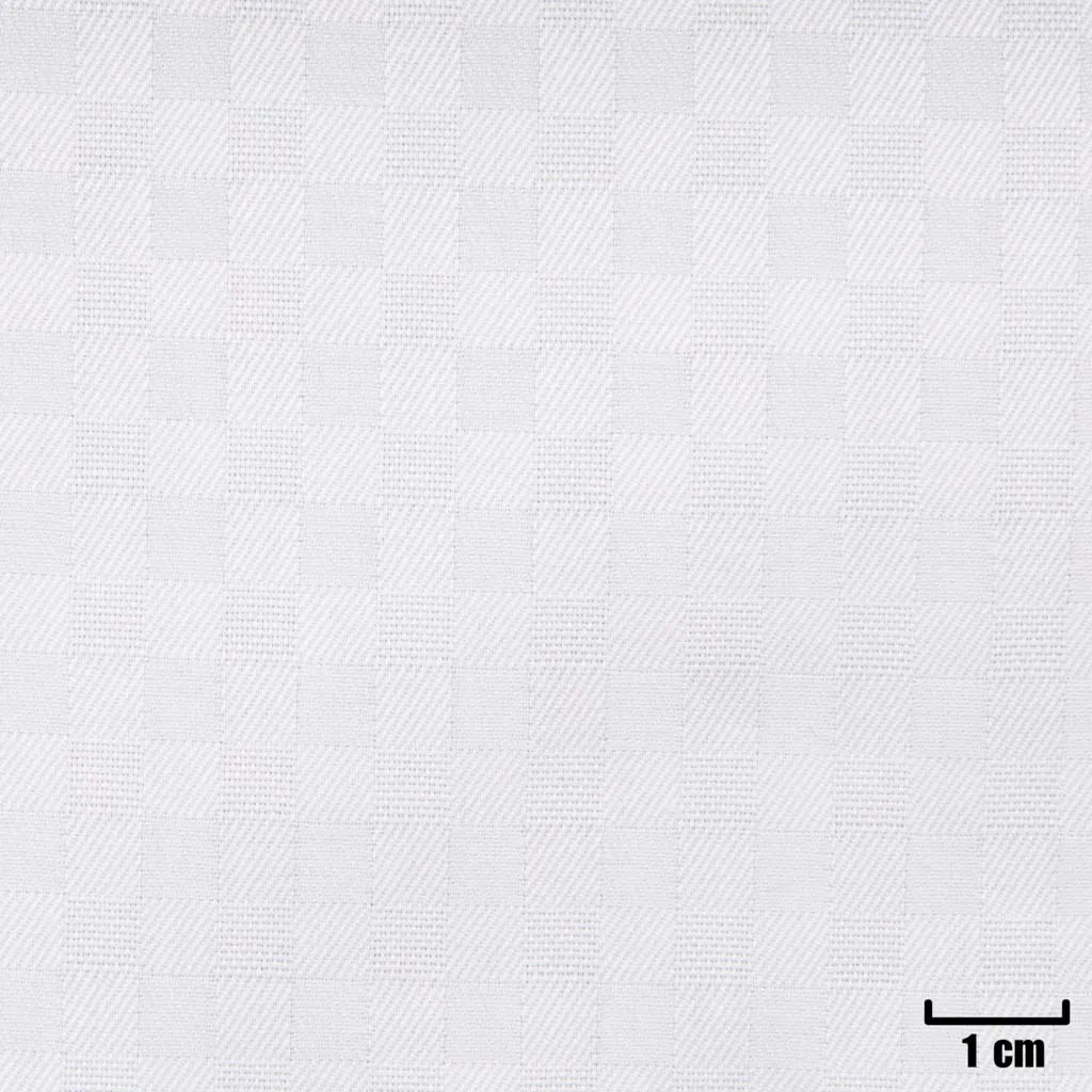 WHITE, SMALL CHECKS - Image 1