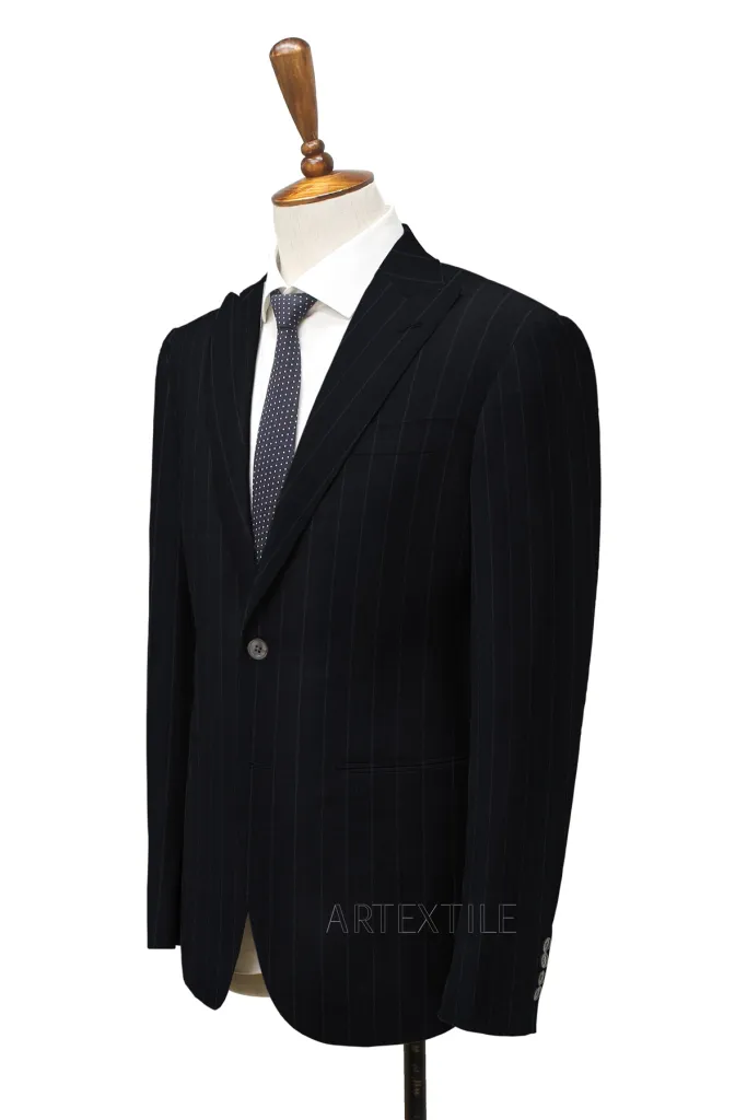DARK BLUE, OFF WHITE STRIPES - Image 2