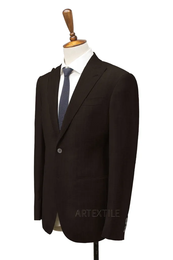 BROWN, HERRINGBONE - Image 3