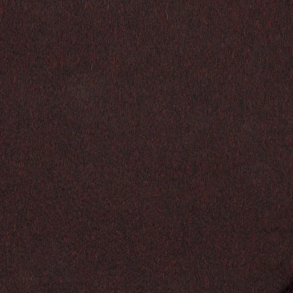 BURGUNDY, PLAIN DOUBLE FACE - Image 1
