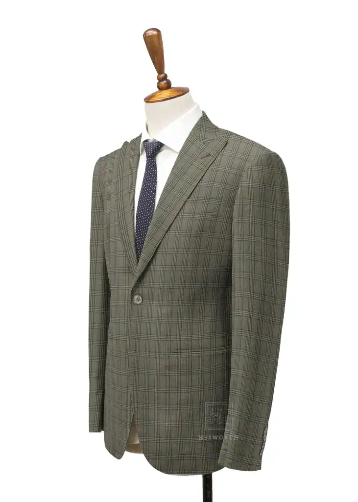 GREY, BLUE CHECKS (2 PLY) - Image 2