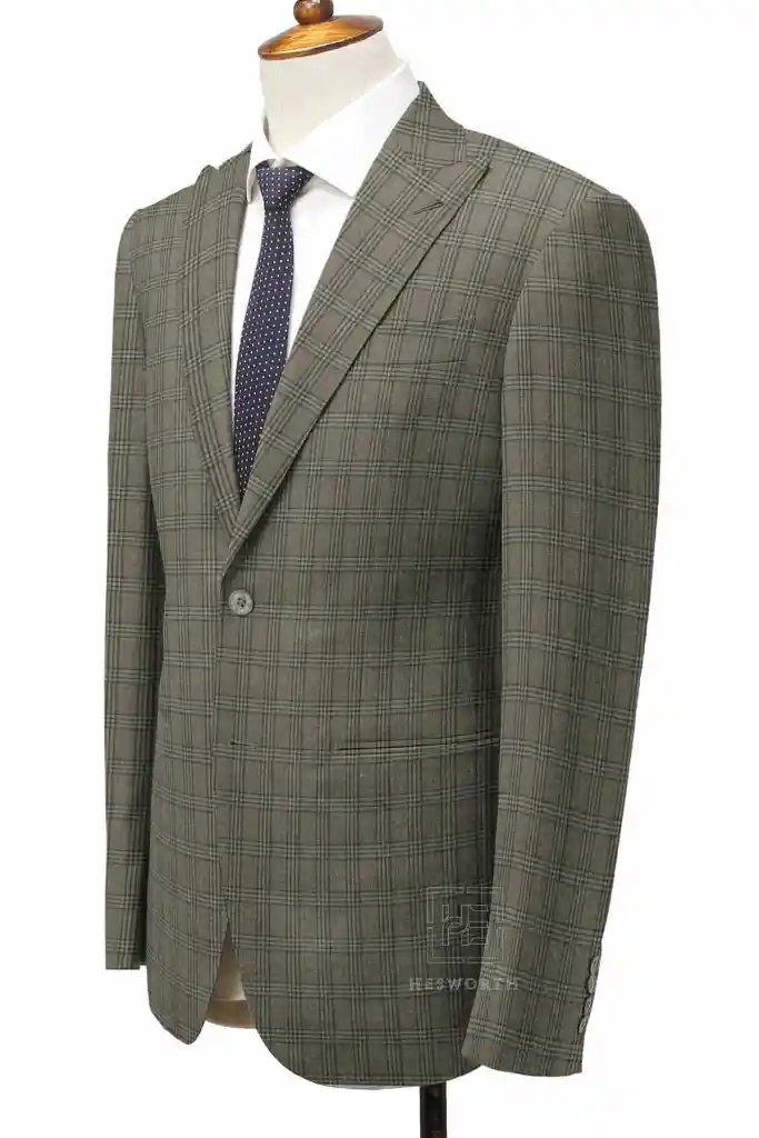 GREY, BLUE CHECKS (2 PLY) - Image 2