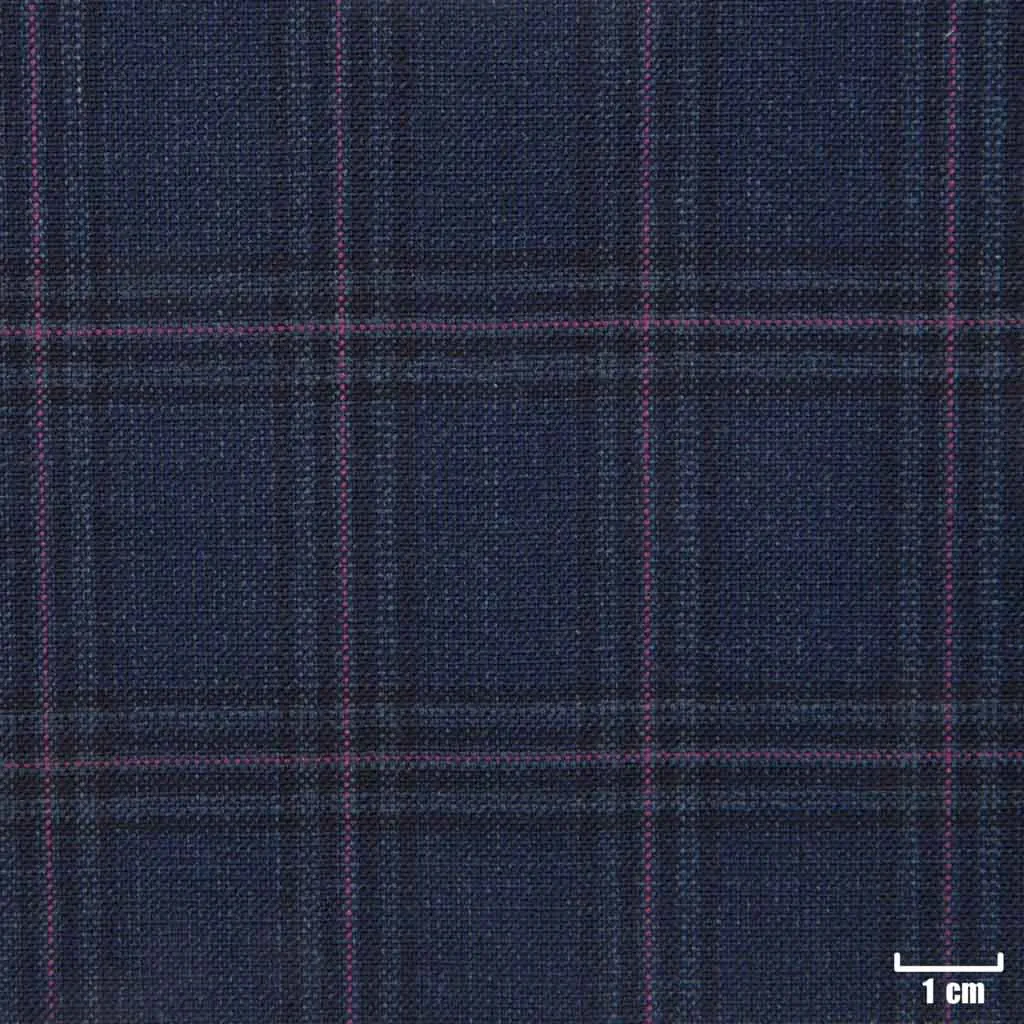 DARK BLUE, PINK CHECKS (2 PLY) - Image 1