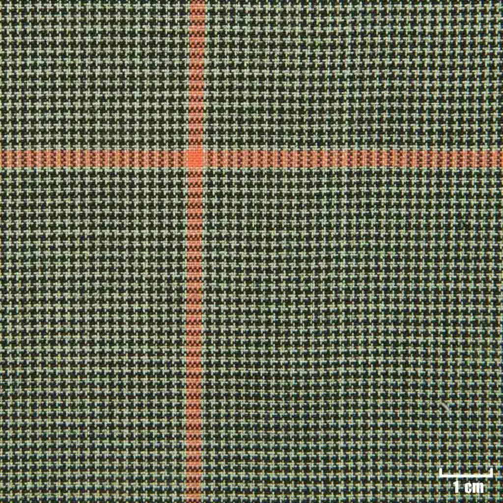 GREY, BIG ORANGE CHECKS (2 PLY) - Image 1