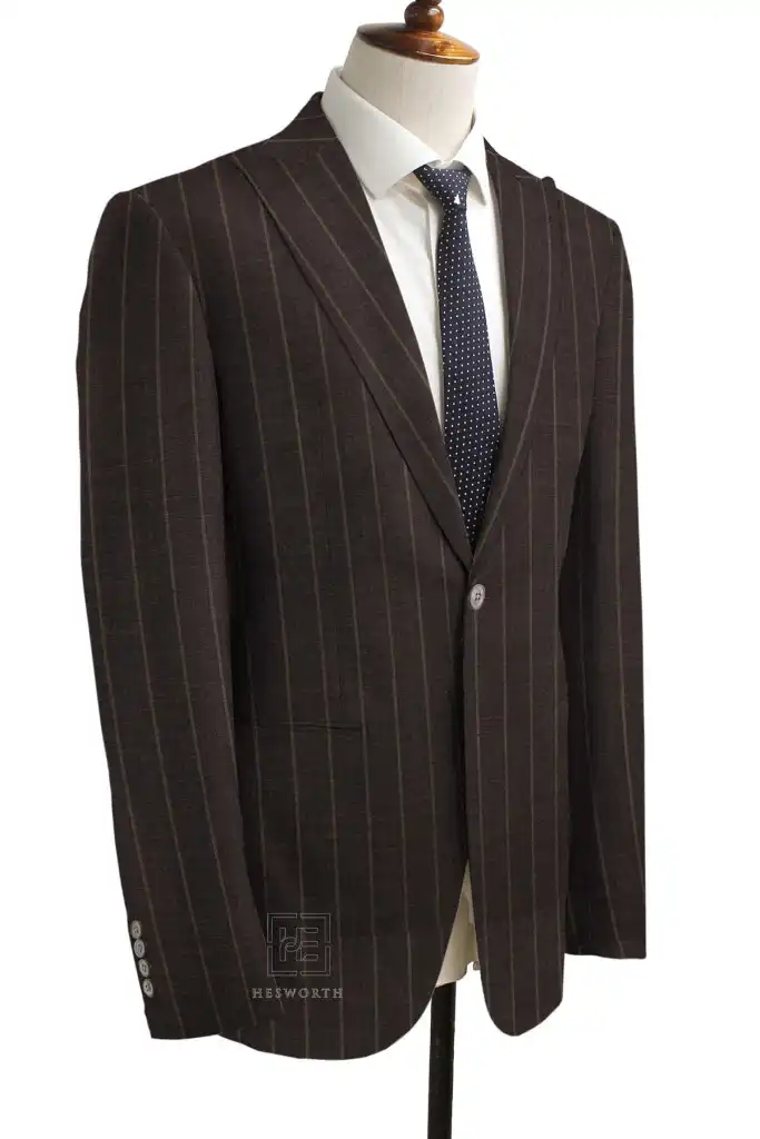 BROWN, STRIPES (2 PLY) - Image 2