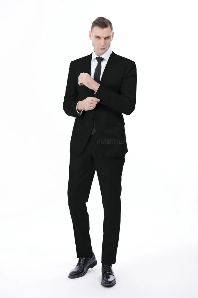 BLACK, PLAIN (2 PLY) - Image 3