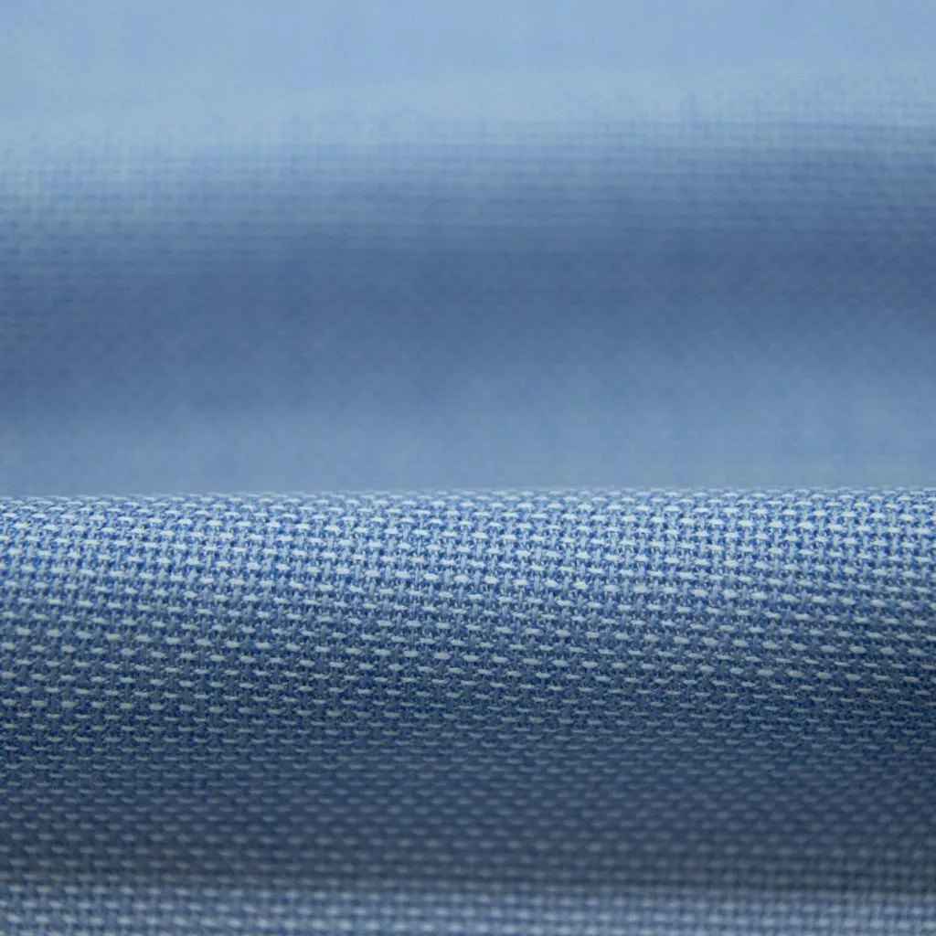 LIGHT BLUE, HOPSACK - Image 2