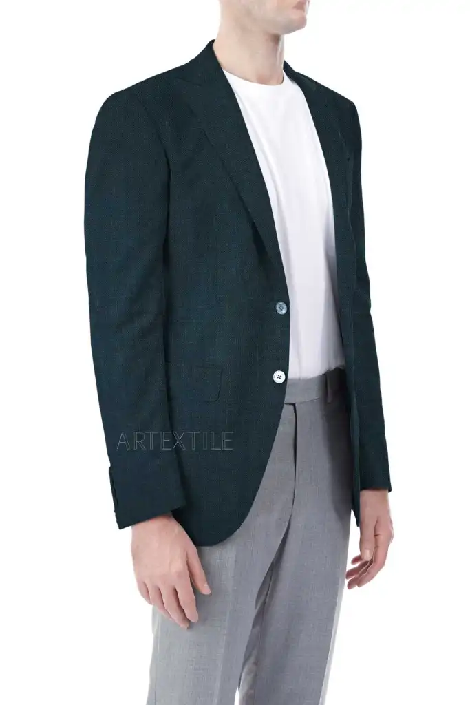 DARK TURQUOISE, HOPSACK - Image 3