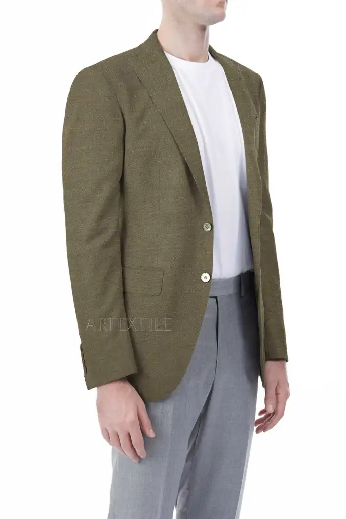 LIGHT BROWN, HOPSACK - Image 2