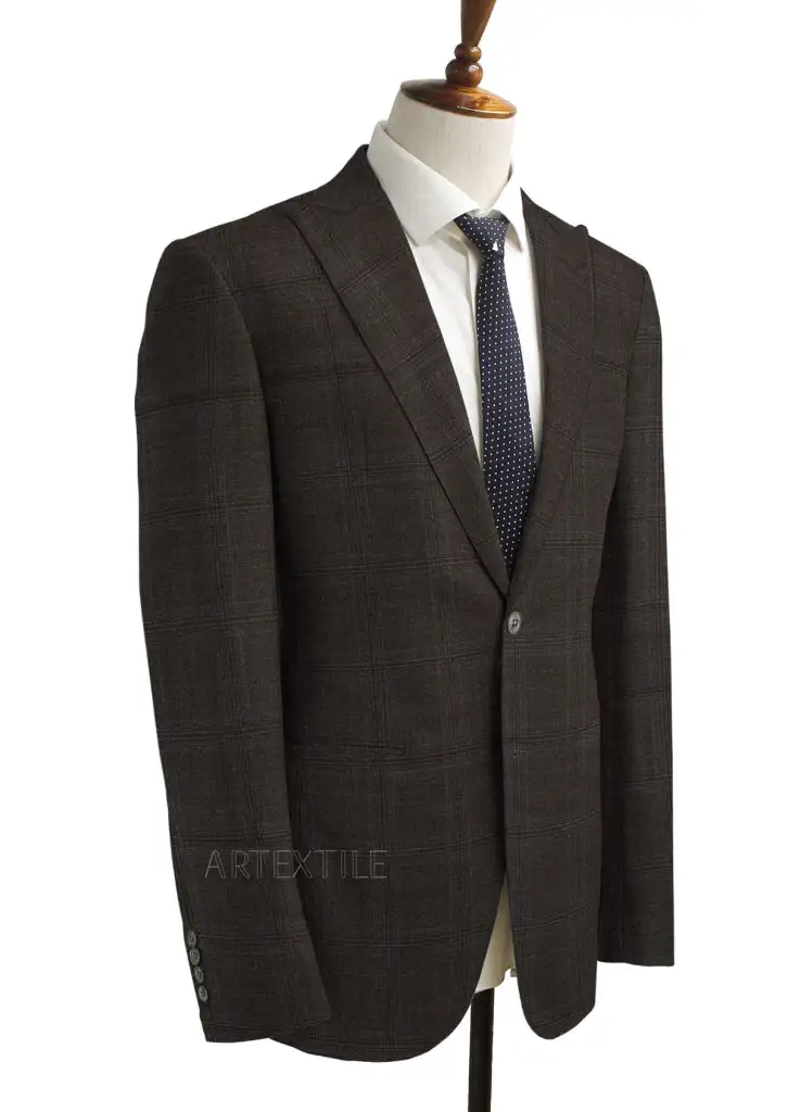 BROWN, BLUE CHECKS - Image 3