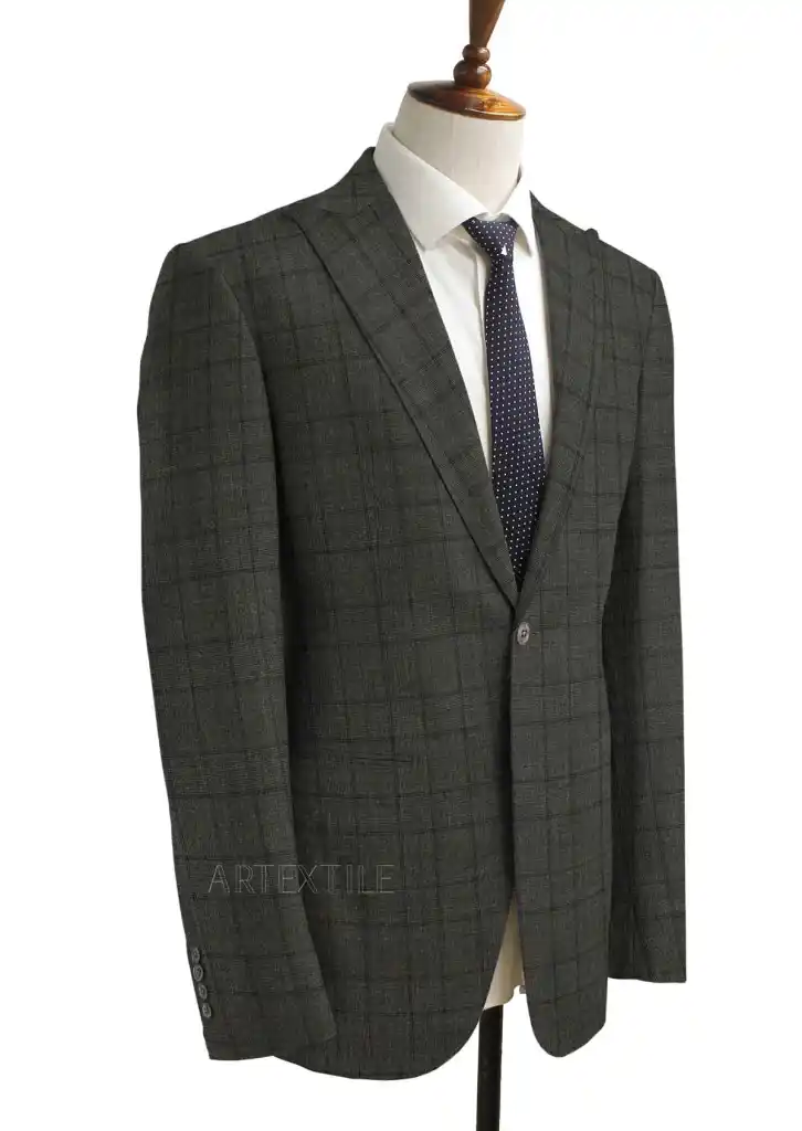 GREY, PURPLE CHECKS - Image 3