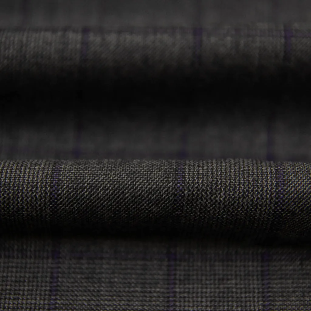 GREY, PURPLE CHECKS - Image 2