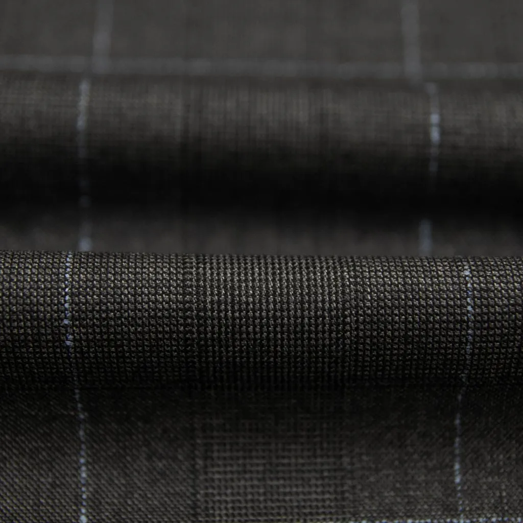 GREY, BLUE CHECKS - Image 2
