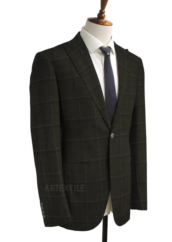 GREY, BLUE CHECKS - Image 3
