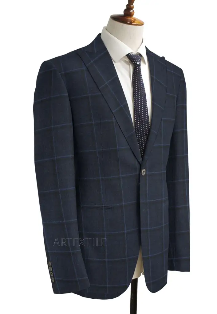 BLUE, BLUE/BROWN CHECKS - Image 2