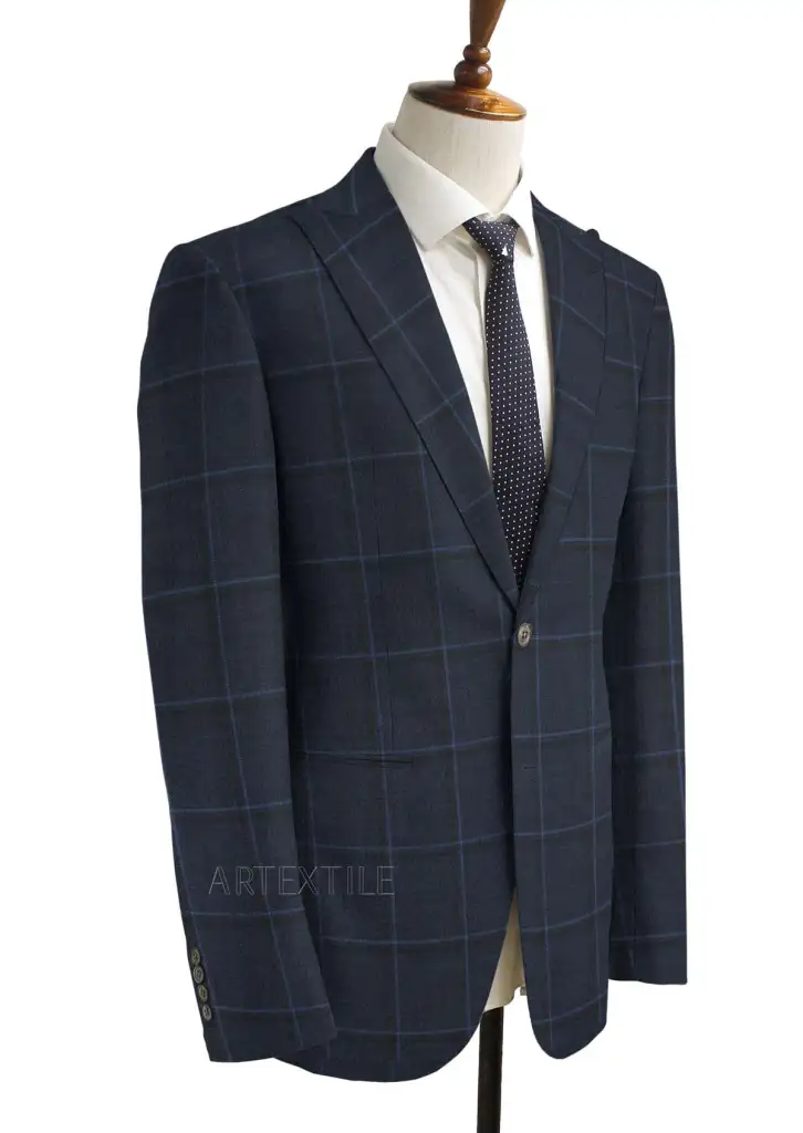 BLUE, BLUE/BROWN CHECKS - Image 3